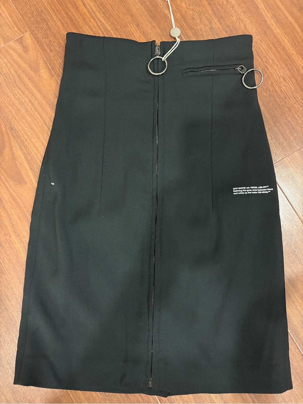 OFF WHITE high waisted pencil skirt